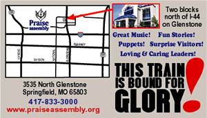 Praise Station ID & Promo Card (back)